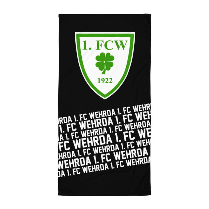 Handtuch "1. FC Wehrda #clubsblack"