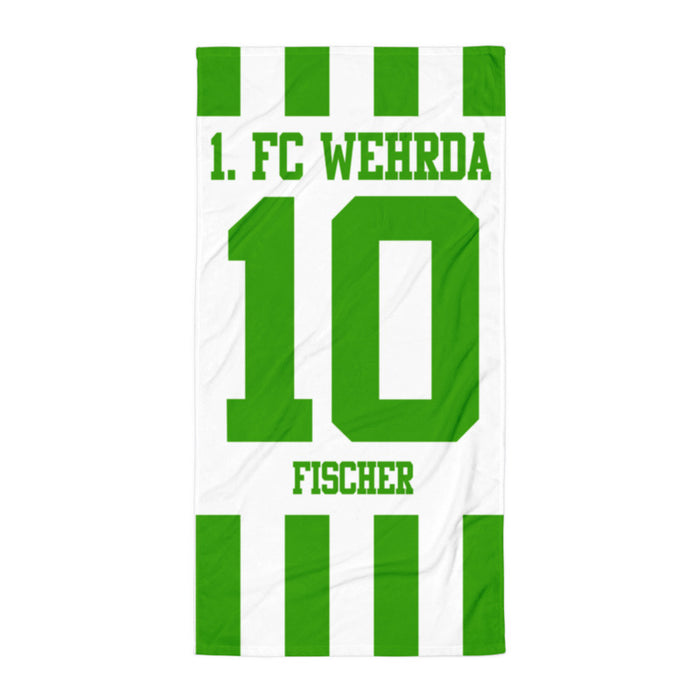 Handtuch "1. FC Wehrda #stripes"