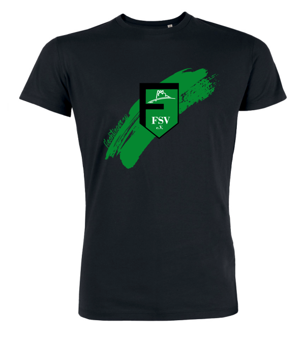 T-Shirt "Flechtinger SV Brush (grün/grün)"