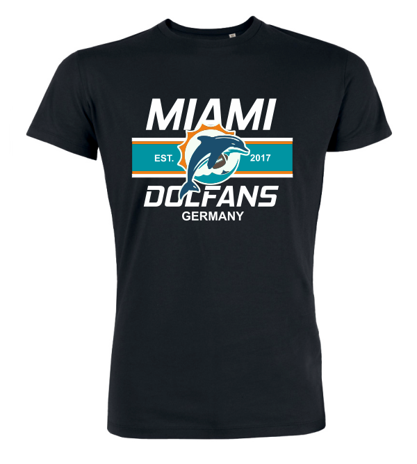 T-Shirt "Miami Dolfans Germany #dolfansbigstripe"