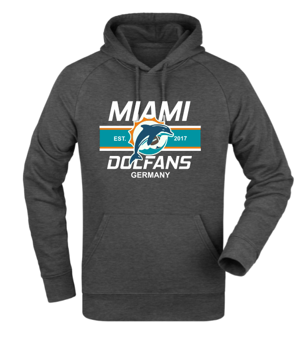 Hoodie "Miami Dolfans Germany #dolfansbigstripe"