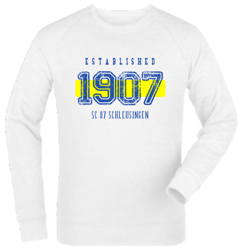 Sweatshirt "SC 07 Schleusingen Established"
