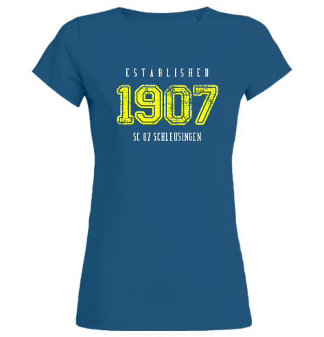 Women's T-Shirt "SC 07 Schleusingen Established"