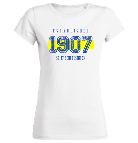Women's T-Shirt "SC 07 Schleusingen Established"