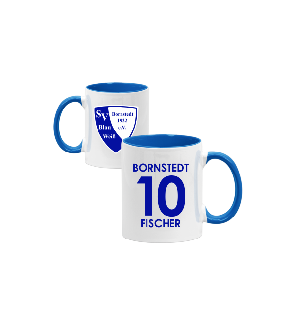 Vereinstasse - "SV Blau-Weiß Bornstedt #trikotpott"
