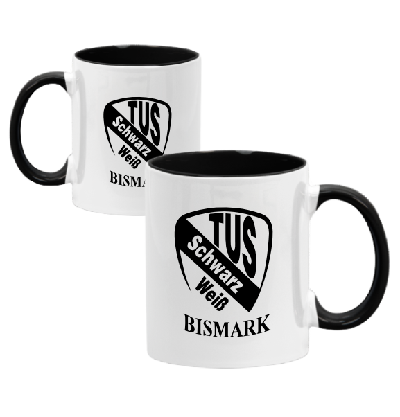 Vereinstasse - "TuS Schwarz-Weiß Bismark #logopott"