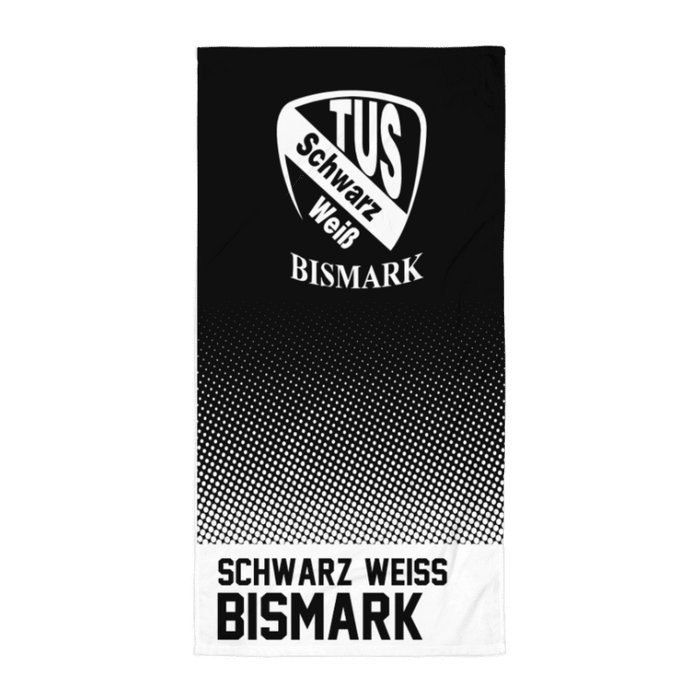 Handtuch "TuS Schwarz-Weiß Bismark #dots"