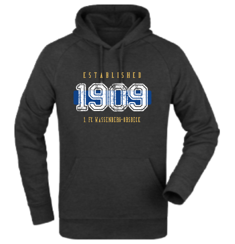 Hoodie "1.FC Wassenberg-Orsbeck Established"