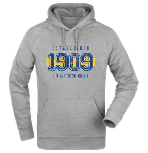 Hoodie "1.FC Wassenberg-Orsbeck Established"