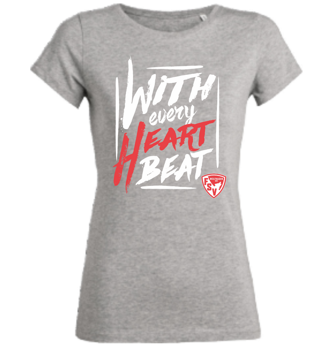 Women's T-Shirt "FSV Wolfhagen Heartbeat"