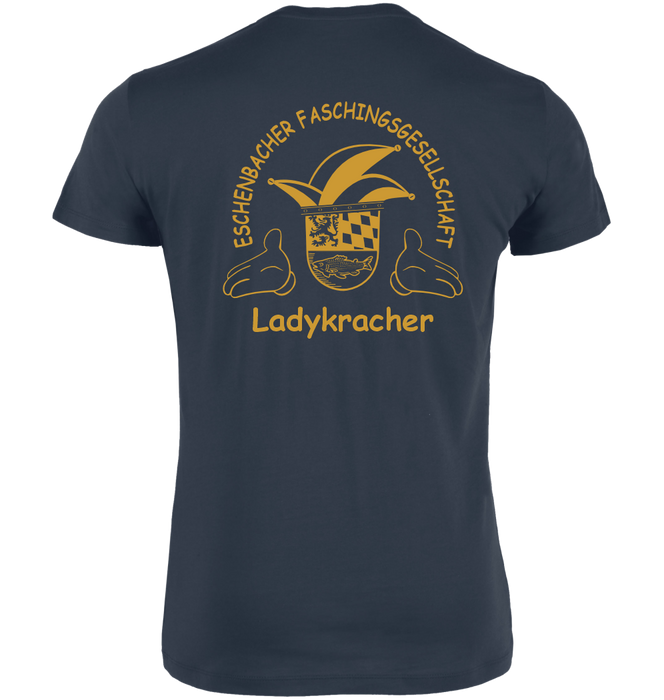 T-Shirt "Eschenbacher Faschingsgesellschaft Ladykracher + Rückendruck"