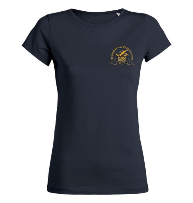 Women's T-Shirt "Eschenbacher Faschingsgesellschaft Ladykracher + Rückendruck"