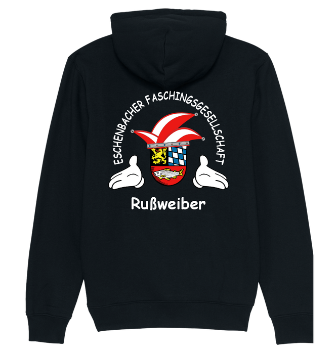 Zip-Hoodie Eschenbacher Faschingsgesellschaft "Rußweiber + Rückendruck"