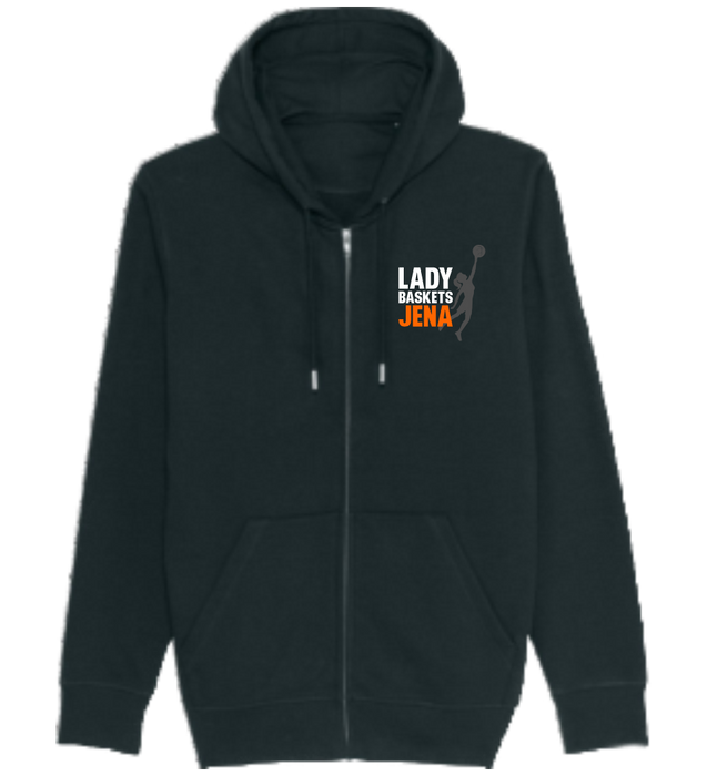 Zip-Hoodie LadyBaskets Jena "Logo4c"