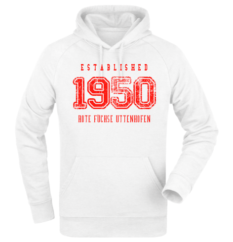 Hoodie "Rote Füchse Uttenhofen Established"