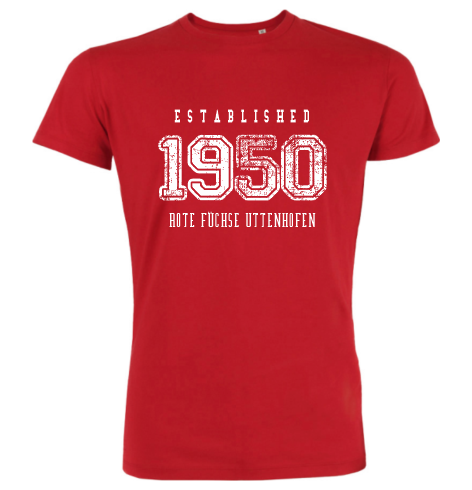 T-Shirt "Rote Füchse Uttenhofen Established"