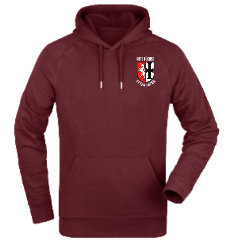 Hoodie "Rote Füchse Uttenhofen Logo4c"