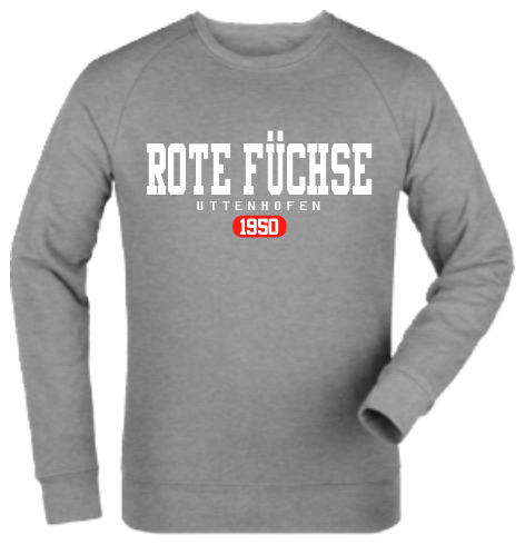 Sweatshirt "Rote Füchse Uttenhofen Stanford"