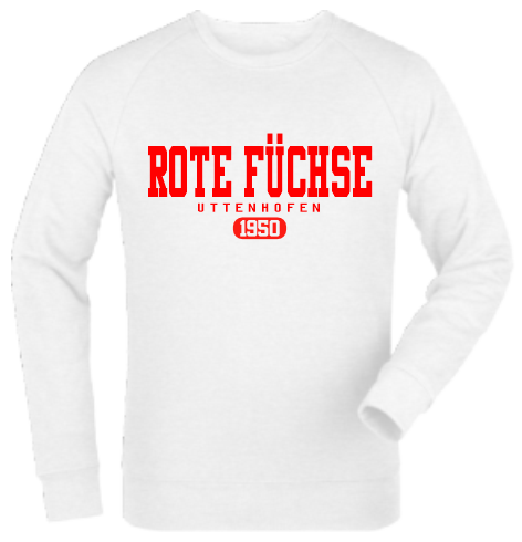 Sweatshirt "Rote Füchse Uttenhofen Stanford"