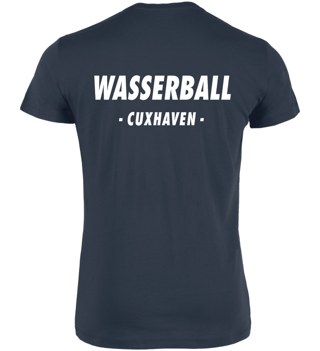 T-Shirt "SC Neptun Cuxhaven Blauweiss + Rückendruck"
