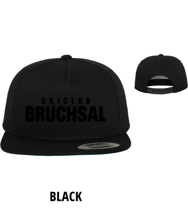 5-Panel Straight Snapback Cap "Ski Club Bruchsal #patchcap-vereinsname"