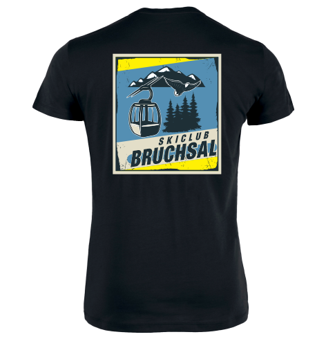 T-Shirt "Ski Club Bruchsal Bruchsal + Rückendruck"