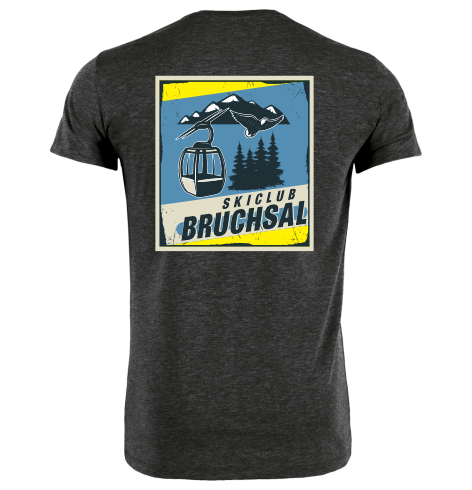 T-Shirt "Ski Club Bruchsal Bruchsal + Rückendruck"