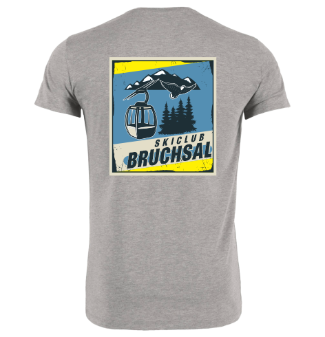 T-Shirt "Ski Club Bruchsal Bruchsal + Rückendruck"
