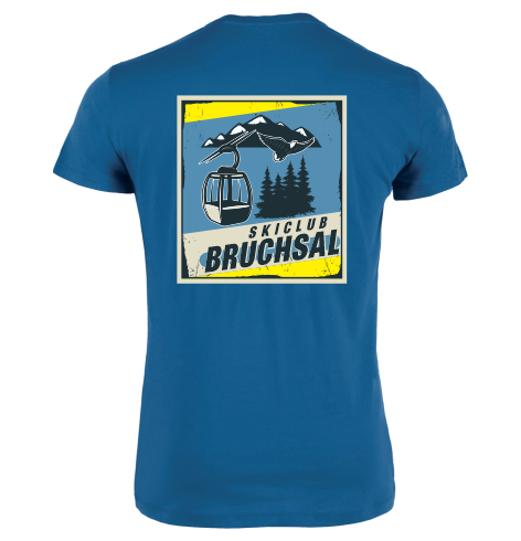 T-Shirt "Ski Club Bruchsal Bruchsal + Rückendruck"