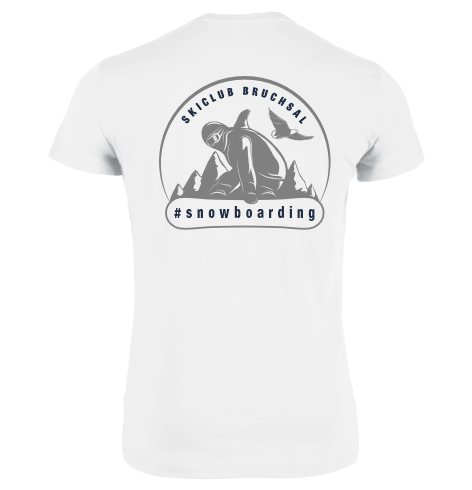 T-Shirt "Ski Club Bruchsal Snowboard + Rückendruck"