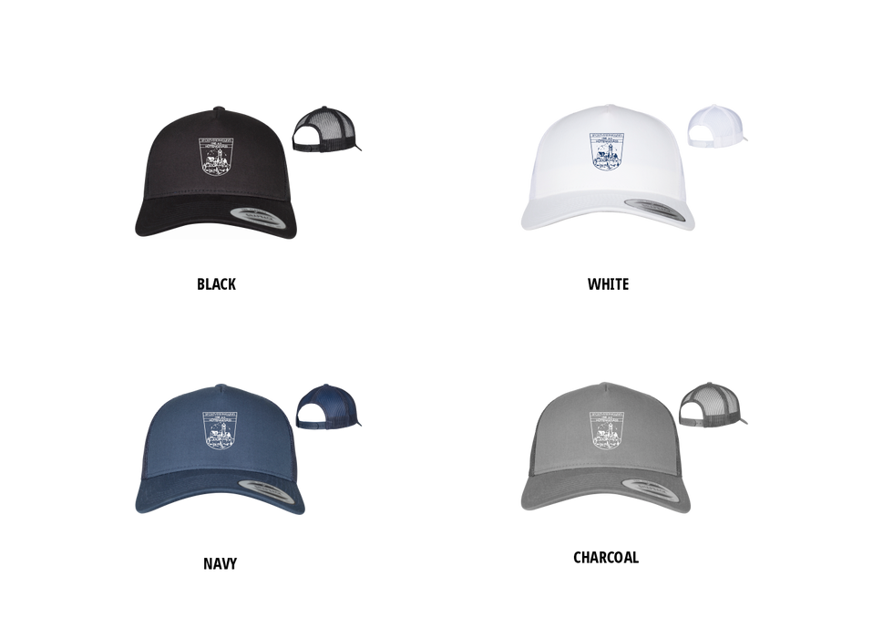 5-Panel Trucker Cap "Spvgg Hüttengesäß #patchcap"