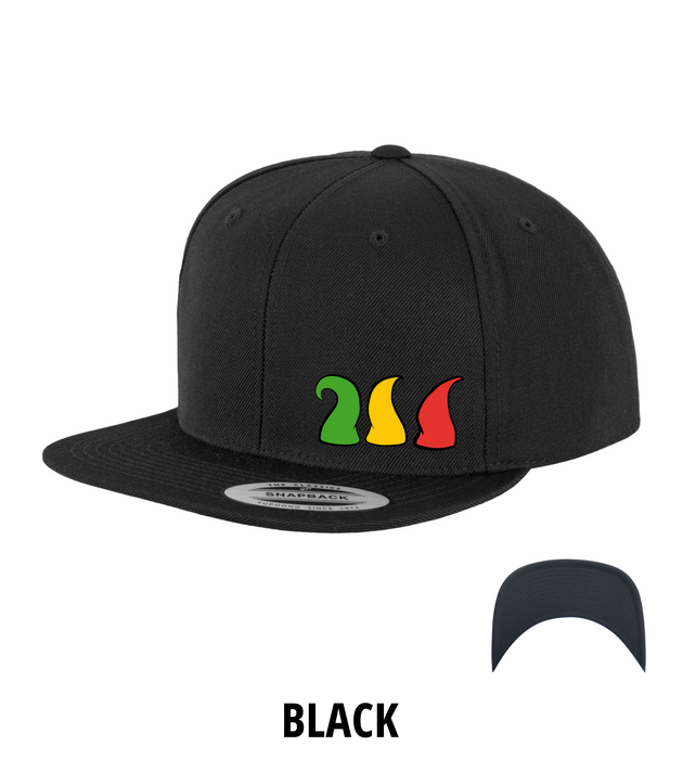 Straight Snapback Cap Kids "Waldkindergarten Alpen #patchcap"