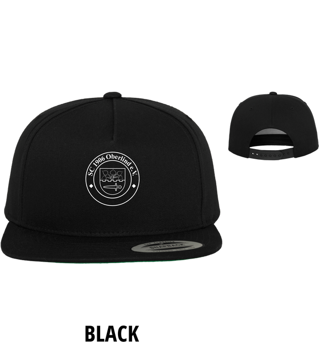 5-Panel Straight Snapback Cap Logo 1c "SC 06 Oberlind #patchcap"
