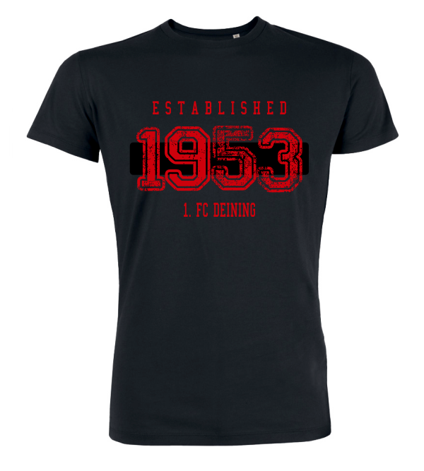 T-Shirt "1. FC Deining Established"