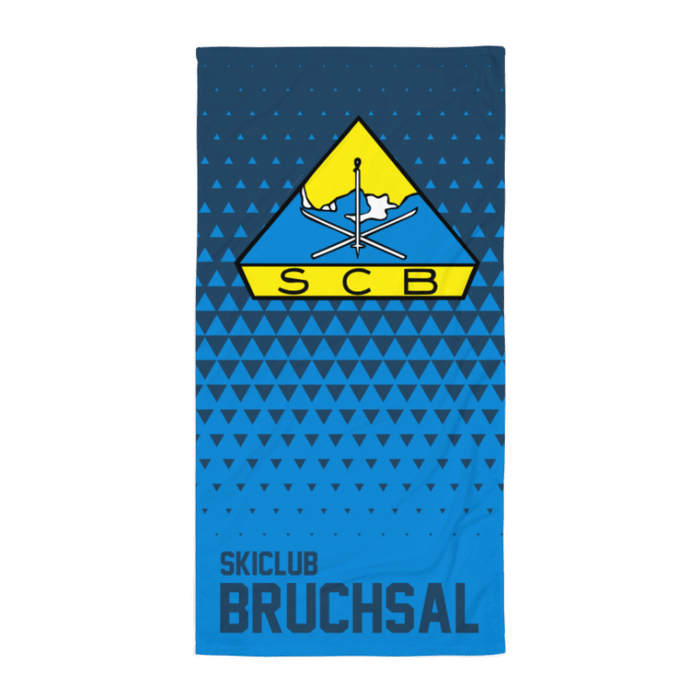 Handtuch "Ski Club Bruchsal #triangle"
