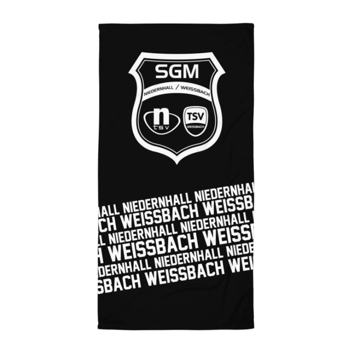 Handtuch "SGM Niedernhall/Weißbach #clubs"