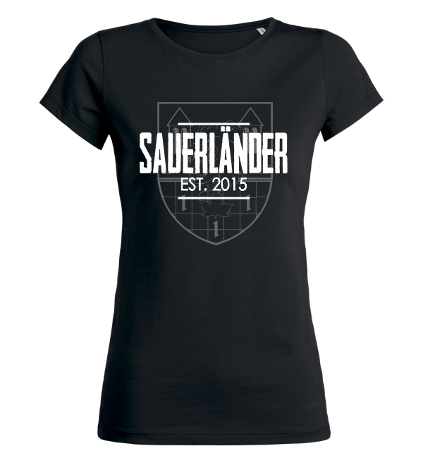 Women's T-Shirt "Sauerländer Bauerntölpel Background"