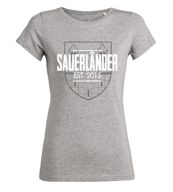 Women's T-Shirt "Sauerländer Bauerntölpel Background"