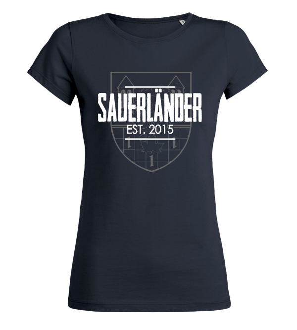 Women's T-Shirt "Sauerländer Bauerntölpel Background"