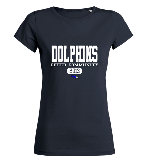 Women's T-Shirt "Dolphins Cheer Community Standford"