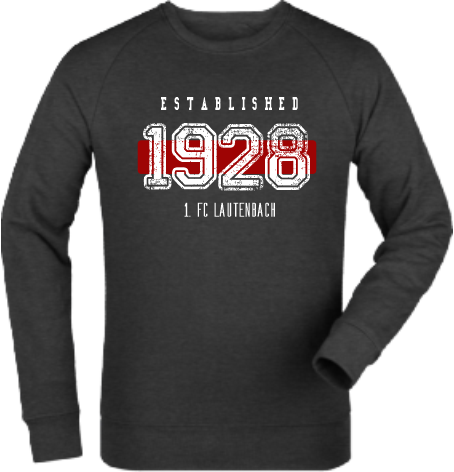Sweatshirt "1. FC Lautenbach Established"