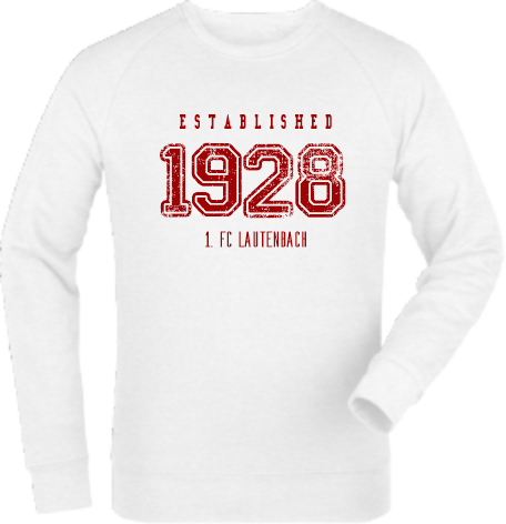 Sweatshirt "1. FC Lautenbach Established"