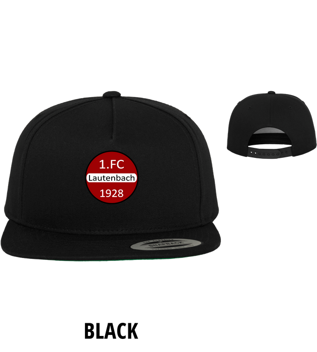 5-Panel Straight Snapback Cap "1. FC Lautenbach #patchcap"