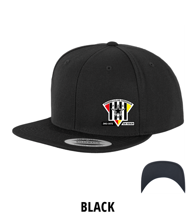 Straight Snapback Cap "FC Obersulm #patchcap"