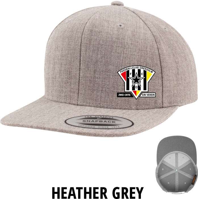 Straight Snapback Cap "FC Obersulm #patchcap"
