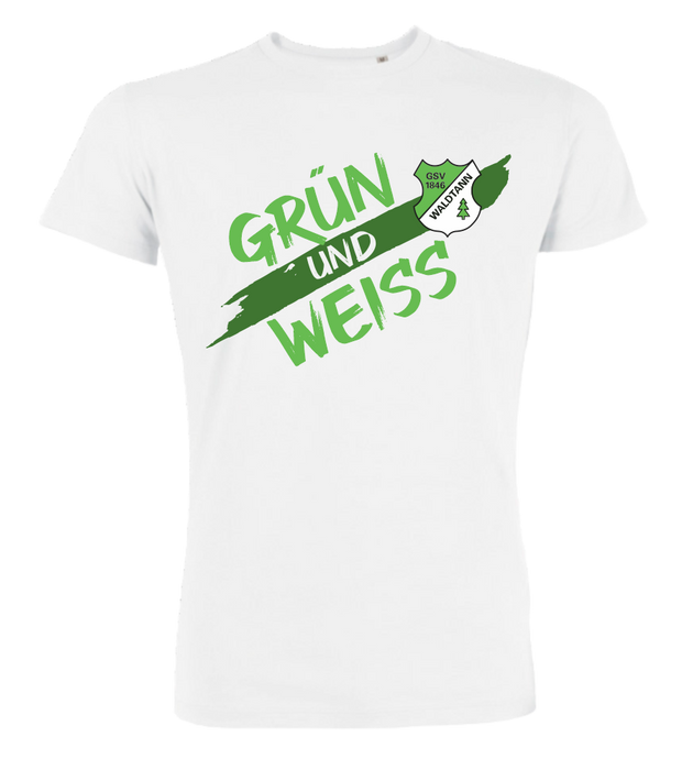 T-Shirt "GSV Waldtann Grün-Weiß"