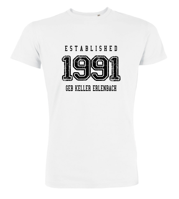 T-Shirt "Geb Keller Erlenbach Established"