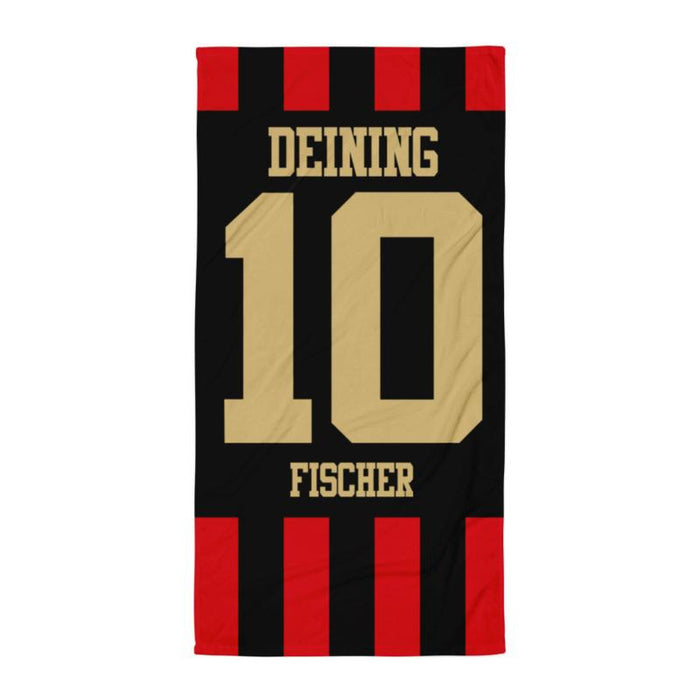 Handtuch "1. FC Deining #stripes"