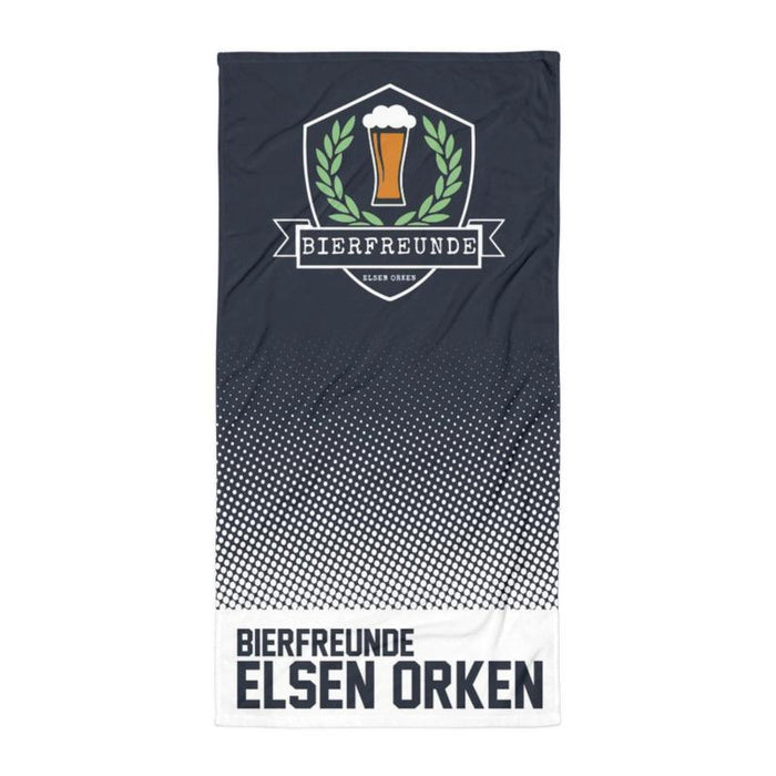 Handtuch "Bierfreunde Elsen Orken #dots"