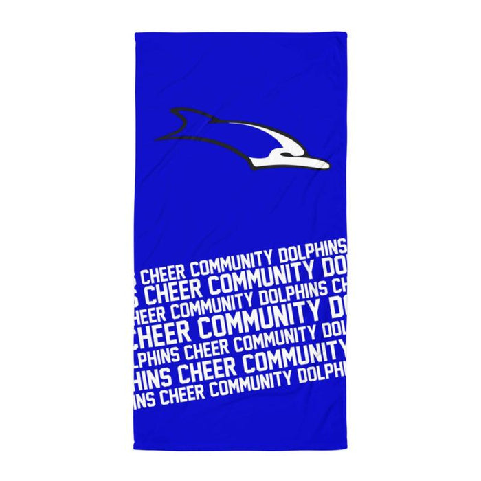 Handtuch "Dolphins Cheer Community #clubs"